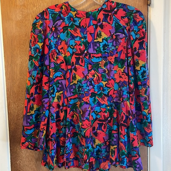 Nipon Boutique 2 Pc Set 100% Silk Fall Fabulous Sz 6 US - Picture 3 of 9